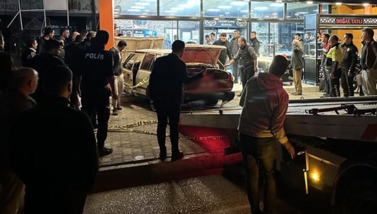 Adana'da otomobil iş yerine daldı! 1 ölü, 1 yaralı
